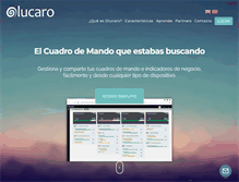 Tablet Screenshot of olucaro.com